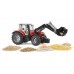 Trattore  Massey Ferguson 7600 con Benna - Bruder 003047 